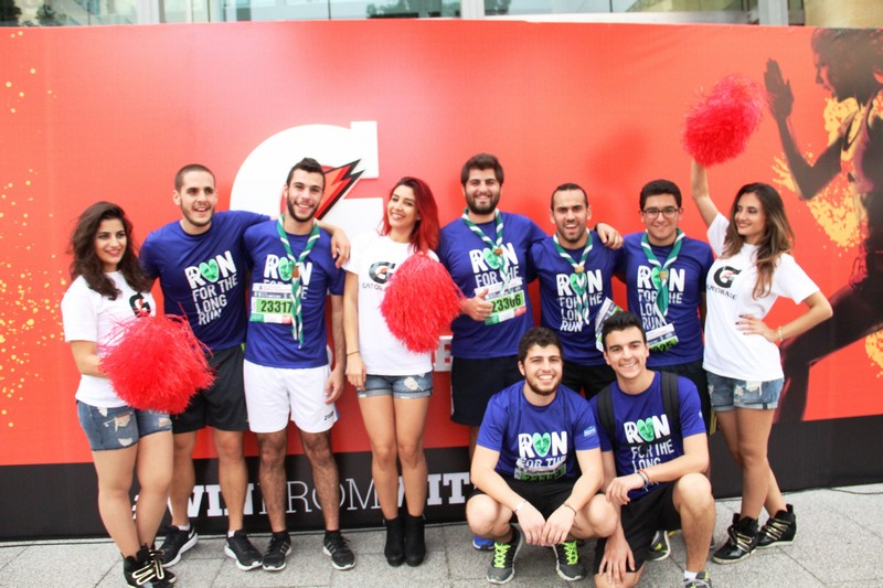 Gatorade at Beirut Marathon 2016